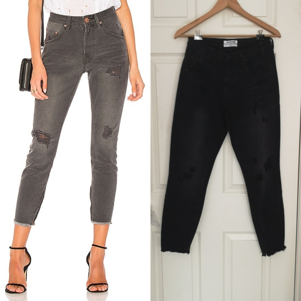 One Teaspoon High Waist Freebird Jeans